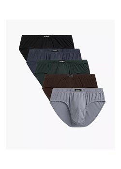 Atlantic 5-pack slipy męskie classic 5SMP-003-LSZA/GRF/CZA/SZG/KAW, Kolor multicolour, Rozmiar L, ATLANTIC ze sklepu Intymna w kategorii Majtki męskie - zdjęcie 184845386