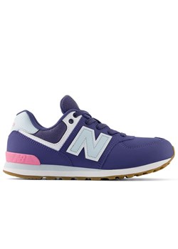 Buty dziecięce New Balance GC574NJ - granatowe ze sklepu streetstyle24.pl w kategorii Buty sportowe dziecięce - zdjęcie 184845998