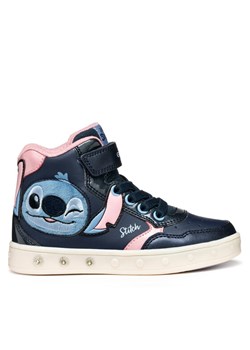 Sneakersy Geox J Washiba J56HXE 0BCKN C1M0G M Biały ze sklepu eobuwie.pl w kategorii Buty sportowe dziecięce - zdjęcie 184846276