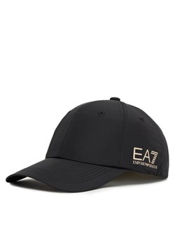 Czapka z daszkiem EA7 Emporio Armani 7X000055 AF13286 UC001 Czarny ze sklepu eobuwie.pl w kategorii Czapki z daszkiem męskie - zdjęcie 184846287
