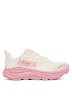 Buty do biegania Hoka Clifton 10 1168860 Écru ze sklepu eobuwie.pl w kategorii Buty sportowe dziecięce - zdjęcie 184846325