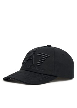 Czapka z daszkiem EA7 Emporio Armani 7X000052 AF13150 UC001 Czarny ze sklepu eobuwie.pl w kategorii Czapki z daszkiem męskie - zdjęcie 184846338
