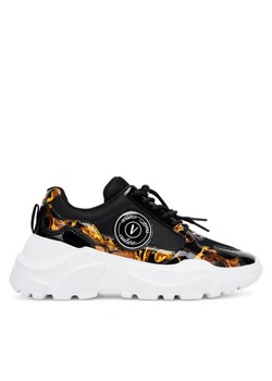 Sneakersy Versace Jeans Couture 79VA3SC7 ZSC80 G89 Czarny ze sklepu eobuwie.pl w kategorii Buty sportowe damskie - zdjęcie 184846406