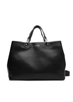 Torebka Emporio Armani EW000360 AF18673 UC001 Czarny ze sklepu eobuwie.pl w kategorii Torby Shopper bag - zdjęcie 184846445