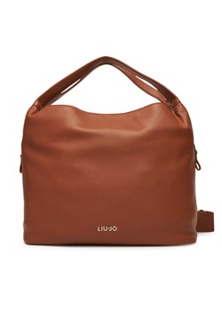 Liu Jo Torebka Ecs M Hobo AF5058 E0058 Brązowy ze sklepu MODIVO w kategorii Torby Shopper bag - zdjęcie 184848926