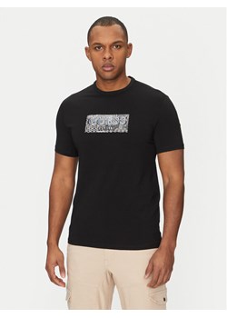 Guess T-Shirt M5GI19 J1314 Czarny Regular Fit ze sklepu MODIVO w kategorii T-shirty męskie - zdjęcie 184848945
