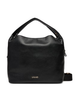 Liu Jo Torebka Ecs M Hobo AF5058 E0058 Czarny ze sklepu MODIVO w kategorii Torby Shopper bag - zdjęcie 184848947