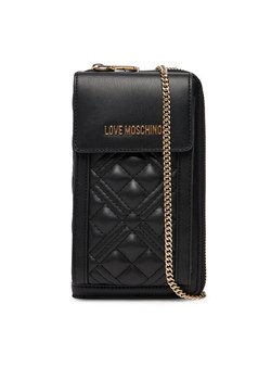 LOVE MOSCHINO Torebka na telefon JC5682PP1NLA0000 Czarny ze sklepu MODIVO w kategorii Etui - zdjęcie 184848955