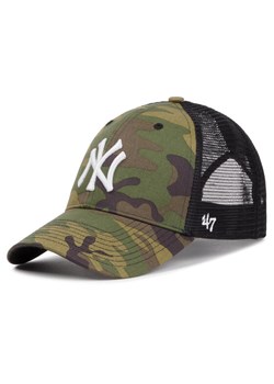 47 Brand Czapka z daszkiem New York Yankees B-CBRAN17GWP-CMF Zielony ze sklepu MODIVO w kategorii Czapki z daszkiem damskie - zdjęcie 184848957