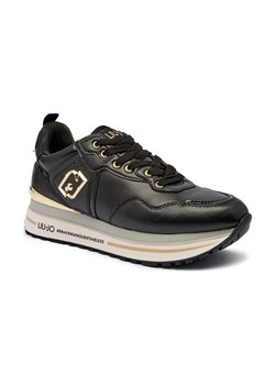 Liu Jo Skórzane sneakersy MAXI WONDER 01 ze sklepu Gomez Fashion Store w kategorii Buty sportowe damskie - zdjęcie 184849867