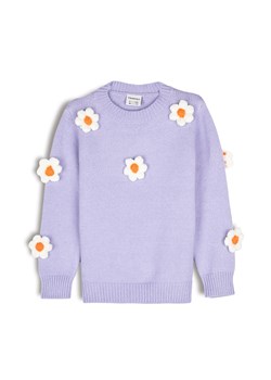GATE Sweter z kwiatowym wzorem 3Y ze sklepu gateshop w kategorii Swetry dziewczęce - zdjęcie 184852045