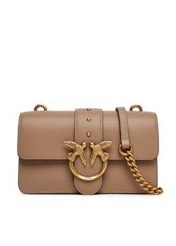 PINKO Torebka Love One Mini ST.CL Al 25-26 PLTT 105856 A0F1 Beżowy ze sklepu MODIVO w kategorii Listonoszki - zdjęcie 184852856