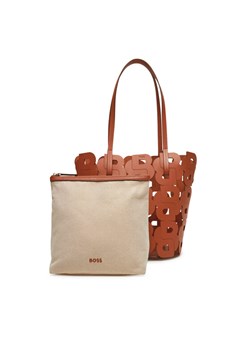 BOSS Torebka Lindah 50541981 Brązowy ze sklepu MODIVO w kategorii Torby Shopper bag - zdjęcie 184852898