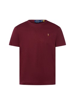 Polo Ralph Lauren Koszulka damska Kobiety Bawełna bordowy jednolity ze sklepu vangraaf w kategorii T-shirty męskie - zdjęcie 184856836