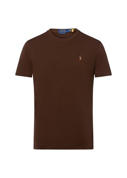 Polo Ralph Lauren Koszulka damska Kobiety Bawełna czekoladowy jednolity ze sklepu vangraaf w kategorii T-shirty męskie - zdjęcie 184856837