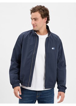 Tommy Jeans Kurtka męska Mężczyźni Sztuczne włókno granatowy jednolity ze sklepu vangraaf w kategorii Kurtki męskie - zdjęcie 184856839