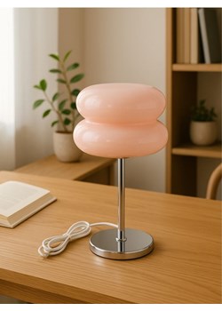 Sinsay - Lampa stołowa w stylu retro - różowy ze sklepu Sinsay w kategorii Dom - zdjęcie 184857025