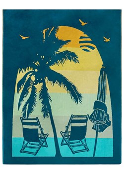 Le Comptoir de la Plage Ręcznik plażowy &quot;Arche&quot; ze wzorem - 180 x 140 cm ze sklepu Limango Polska w kategorii Ręczniki - zdjęcie 184857305