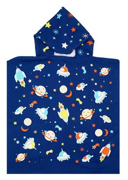 Le Comptoir de la Plage Ponczo kąpielowe &quot;Galaxy&quot; w kolorze granatowym ze wzorem - 60 x 60 cm ze sklepu Limango Polska w kategorii Ręczniki dla dzieci - zdjęcie 184857339