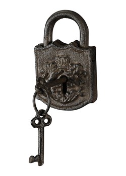 POSIWIO Zawieszka ogrodowa &quot;Zamek&quot; w kolorze brązowym - 7 x 13 x 2 cm ze sklepu Limango Polska w kategorii Dekoracje i akcesoria ogrodowe - zdjęcie 184857485