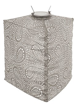 Lumiz Lampion solarny LED w kolorze szarobrązowym - wys. 30 x Ø 28 cm ze sklepu Limango Polska w kategorii Oświetlenie - zdjęcie 184857495