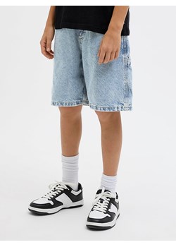 JACK &amp; JONES Junior Bermudy dżinsowe &quot;Tony&quot; w kolorze błękitnym ze sklepu Limango Polska w kategorii Spodenki chłopięce - zdjęcie 184857746