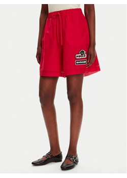 PINKO Szorty materiałowe Lewis 105243 A2M7 Czerwony Regular Fit ze sklepu MODIVO w kategorii Szorty - zdjęcie 184858085