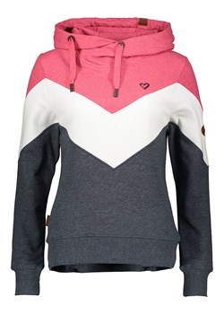 alife and kickin Bluza w kolorze różowo-biało-antracytowym ze sklepu Limango Polska w kategorii Bluzy damskie - zdjęcie 184859117