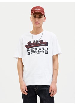 Jack&Jones T-Shirt Logo 12279535 Biały Standard Fit ze sklepu MODIVO w kategorii T-shirty męskie - zdjęcie 184860427