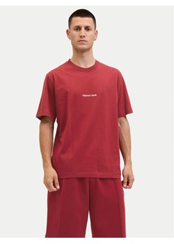 Jack&Jones T-Shirt Norrebro 12282892 Czerwony Relaxed Fit ze sklepu MODIVO w kategorii T-shirty męskie - zdjęcie 184860466