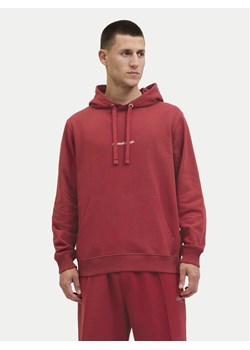 Jack&Jones Bluza Norrebro 12282861 Czerwony Relaxed Fit ze sklepu MODIVO w kategorii Bluzy męskie - zdjęcie 184860495