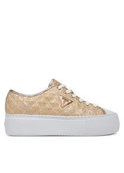 Guess Sneakersy 177169 Złoty ze sklepu MODIVO w kategorii Trampki damskie - zdjęcie 184861017