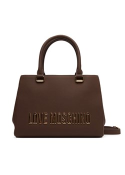 LOVE MOSCHINO Torebka JC4022PP1NKD0301 Brązowy ze sklepu MODIVO w kategorii Torebki damskie - zdjęcie 184861049