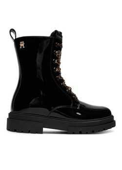 Tommy Hilfiger Trzewiki T4A5-34026-0775 S Czarny ze sklepu MODIVO w kategorii Buty zimowe dziecięce - zdjęcie 184861059