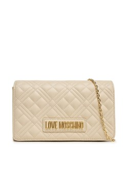LOVE MOSCHINO Torebka JC4079PP1NLA0110 Écru ze sklepu MODIVO w kategorii Kopertówki - zdjęcie 184861086