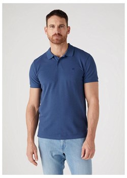 WRANGLER POLOSHIRT MĘSKIE POLO KOSZULKA Z KOŁNIERZYKIEM DARK DENIM W7X7K4XTG ze sklepu YouNeedit.pl w kategorii T-shirty męskie - zdjęcie 184862525
