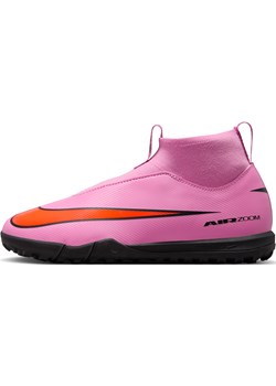 Buty piłkarskie typu high top dla małych/dużych dzieci TF Nike Jr. Mercurial Superfly 10 Academy - Różowy ze sklepu Nike poland w kategorii Buty sportowe dziecięce - zdjęcie 184862725
