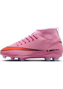 Korki piłkarskie typu high top na różne typy nawierzchni dla małych/dużych dzieci Nike Jr. Mercurial Superfly 10 Club - Różowy ze sklepu Nike poland w kategorii Buty sportowe dziecięce - zdjęcie 184862726