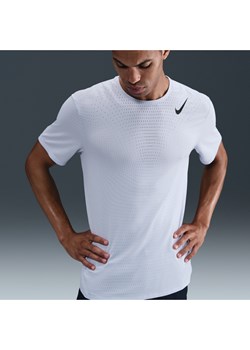 Męska koszulka z krótkim rękawem do biegania Dri-FIT ADV Nike AeroSwift - Szary ze sklepu Nike poland w kategorii T-shirty męskie - zdjęcie 184862856