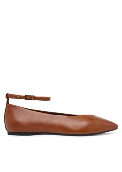 Baleriny Tamaris 1-22161-45 Brązowy ze sklepu eobuwie.pl w kategorii Balerinki - zdjęcie 184863787