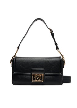 Torebka LOVE MOSCHINO JC4086PP1NLI0000 Czarny ze sklepu eobuwie.pl w kategorii Listonoszki - zdjęcie 184863795