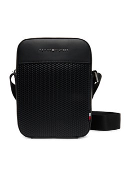 Tommy Hilfiger Saszetka Th Woven Mini Reporter AM0AM13661 Czarny ze sklepu MODIVO w kategorii Torby męskie - zdjęcie 184866765