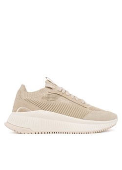 BOSS Sneakersy TTNMEVO 50536413 Beżowy ze sklepu MODIVO w kategorii Buty sportowe damskie - zdjęcie 184866767