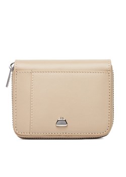 Weekend Max Mara Mały Portfel Damski Jerener 1 2525716034600 Beżowy ze sklepu MODIVO w kategorii Portfele damskie - zdjęcie 184866789
