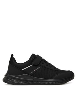 Tommy Hilfiger Sneakersy T3X9-34115-1845 D Czarny ze sklepu MODIVO w kategorii Buty sportowe dziecięce - zdjęcie 184866838