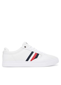 Tommy Hilfiger Sneakersy Icon Court Stripes FM0FM05628 Biały ze sklepu MODIVO w kategorii Buty sportowe męskie - zdjęcie 184866855