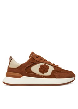 BOSS Sneakersy B Icon 50548288 Brązowy ze sklepu MODIVO w kategorii Buty sportowe damskie - zdjęcie 184866867