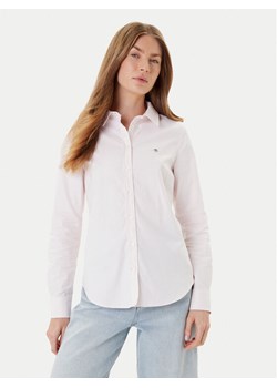 Gant Koszula Shield 4300141 Różowy Slim Fit ze sklepu MODIVO w kategorii Koszule damskie - zdjęcie 184866918