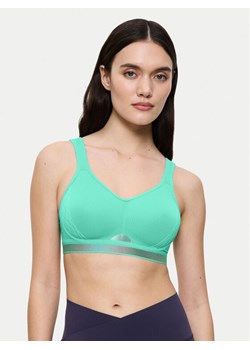 Triumph Biustonosz sportowy Triaction Cardio Flow 10205923 Zielony ze sklepu MODIVO w kategorii Biustonosze - zdjęcie 184866925