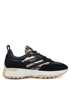Pepe Jeans Sneakersy Lucky Fenix PLS600019 Czarny ze sklepu MODIVO w kategorii Buty sportowe damskie - zdjęcie 184866965
